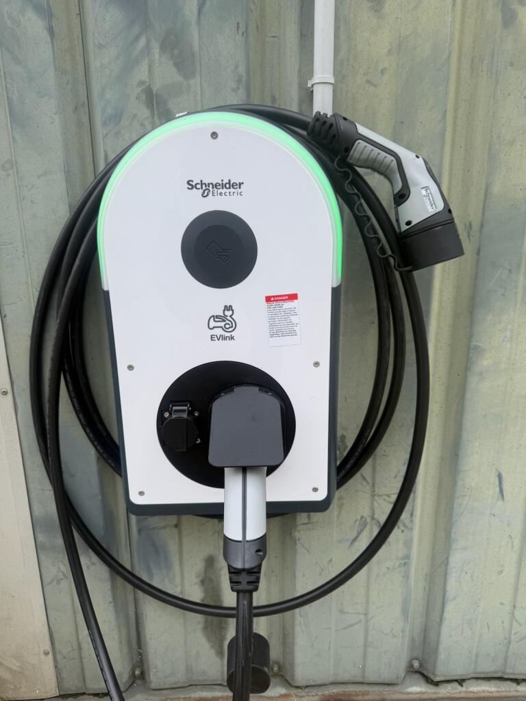 Borne de recharge voiture