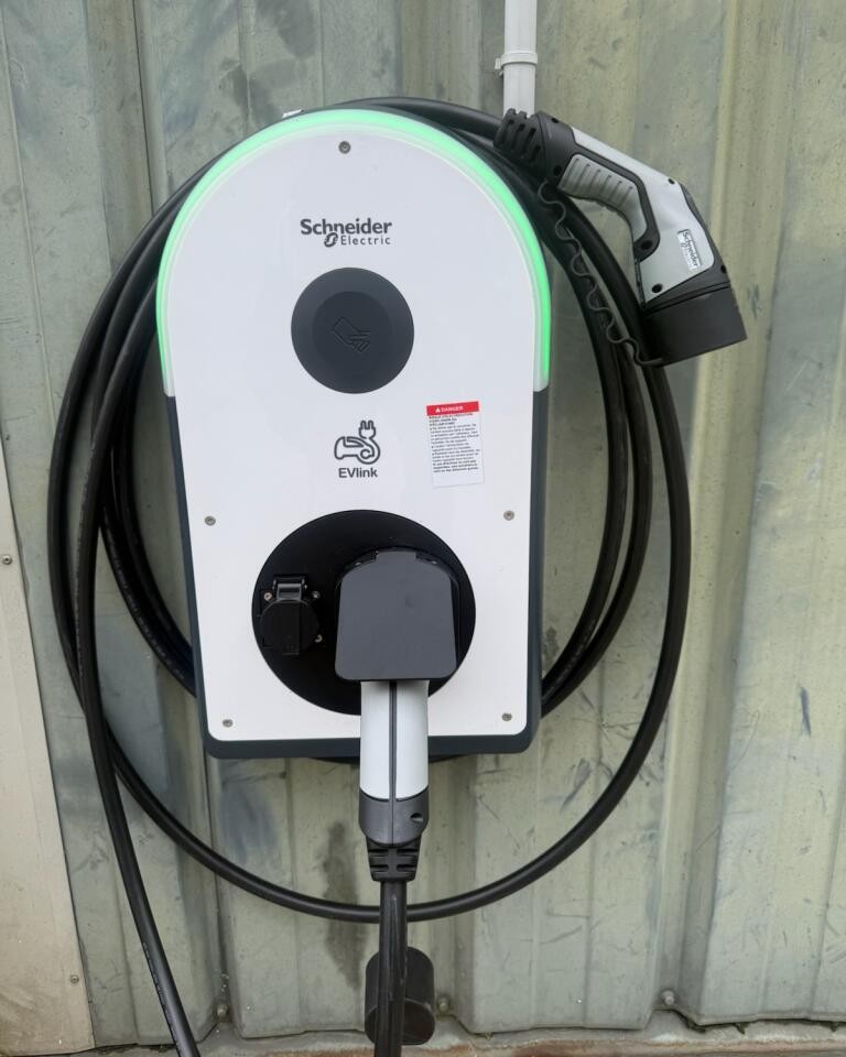 Borne de recharge voiture